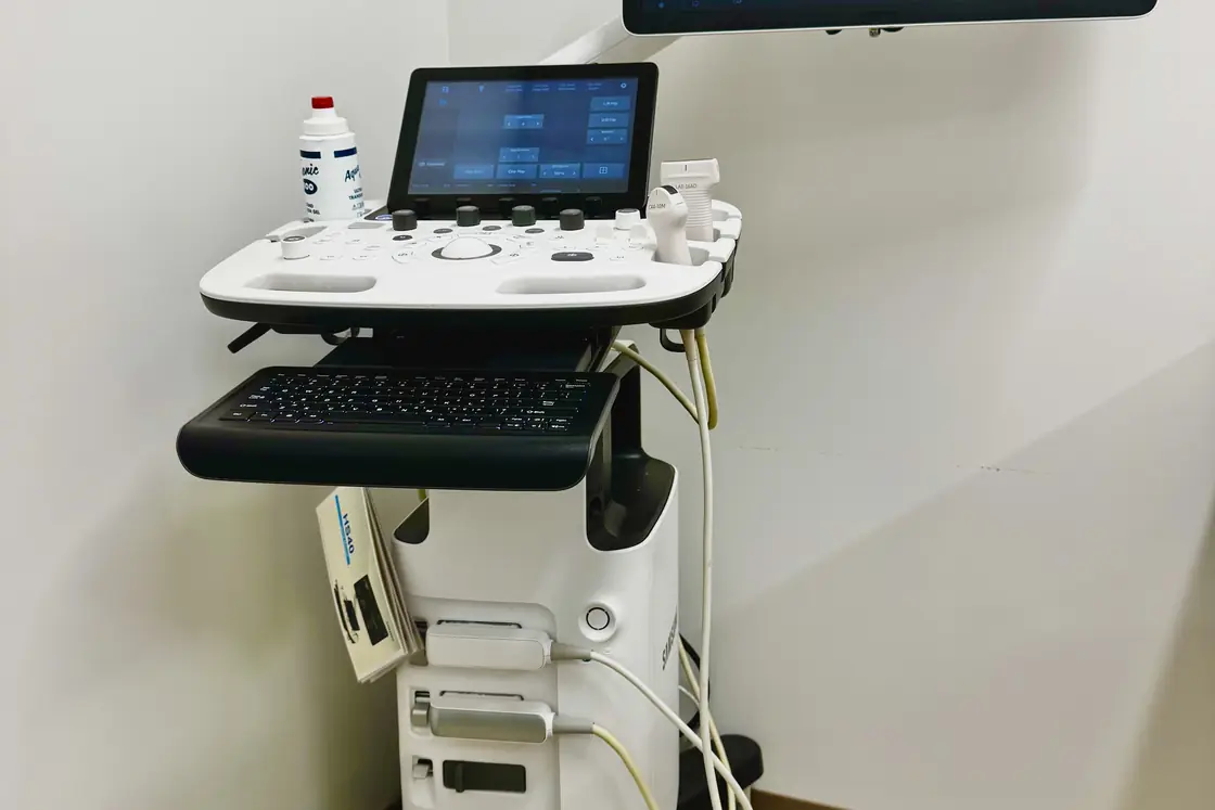 Ultrasound machine at Animal Republic Veterinary Hospital